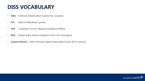 jvs security & alarm system|Defense Information System for Security (DISS).